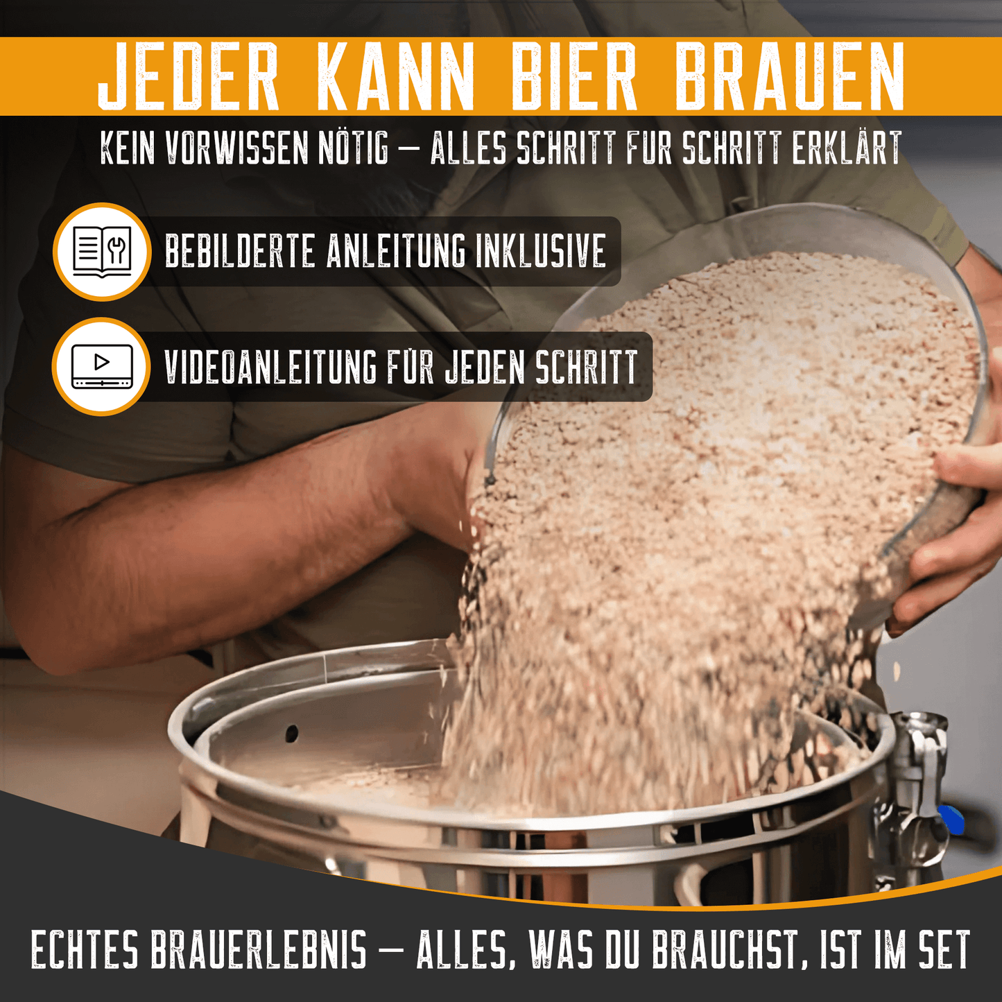 Bierbrau Set Weizen Einsteiger - New-Year-Sale